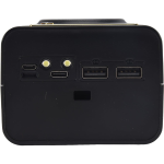 Carcasa para Power Bank Inalámbrico 5V, para 12 Pilas 18650, Color Negro, T12-QI (No Incluye Baterías) - Image 2