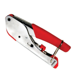 Pinza Ponchadora de Compresión para Cable Coaxial RG6 de compresión F, BNC y RCA, TTK-725