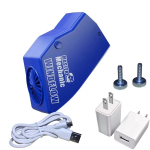Mini Extractor de Humo USB para Microscopio, Color Morado, Mechanic WINDFLOW