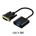 Adaptador DVI a VGA, Color Negro