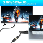 Adaptador HDMI A DisplayPort 4K Hembra con Alimentación USB - Image 5