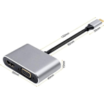 Adaptador USB Tipo C a VGA Hembra y HDMI - Image 5