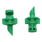 Micro Aspersor para Riego Microjet 180°, 90 L/h, Color Verde