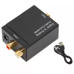 Convertidor de Audio Digital Analógico (Óptico Digital / Coaxial Digital a RCA)