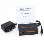 Extractor de Audio HDTV de 1080P a HDTV/Óptico Toslink(SPDIF)/RCA(L/R) - Image 9