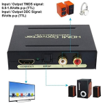 Extractor de Audio HDTV de 1080P a HDTV/Óptico Toslink(SPDIF)/RCA(L/R) - Image 5
