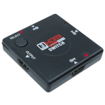 Conmutador HDMI de 3 Vías de 1080P