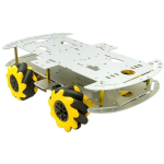 Kit Chasis de Carro 4WD de Aluminio con Omnidireccionales de 48 MM