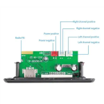 Módulo de Decodificación y Amplificador MP3, 2X25W con Entrada para Tarjeta SD, JQ-D026BT-A - Image 2