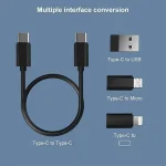 Cable de Datos Multifuncional de 60W con Carga Rápida para Android y iPhone - Image 2