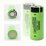 Batería Recargable de Litio 3.7V, 5000 mAh, 26250A, Color Verde - Image 2