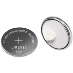 Batería Recargable de Litio Tipo Botón LIR2032 3.6V