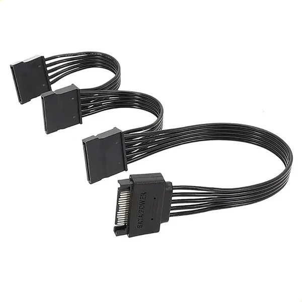 CBL-DIV 1A3 Cable Divisor de Alimentación SATA de 1 a 3 - Image 1