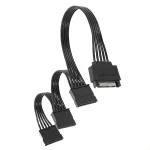 Cable Divisor de Alimentación SATA de 1 a 3 - Image 2