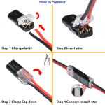 Conector para cable de 2 pines, Tipo H - Image 3