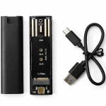 Enclosure para SSD M.2, USB 3.0, Soporta Hasta 2 TB, Tipo C, Color Negro