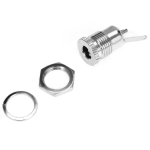 Plug de Poder Hembra Metálico 2.1X 5.5 mm para Chasis - Image 3