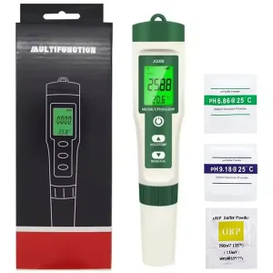 Medidor de MΩ/SALT/PH/H2/ORP, JQ-006