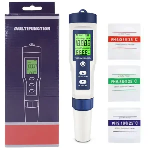 Medidor de TDS/EC/pH/SALINITY