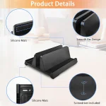 Soporte Vertical para Laptop con Base Ajustable - Image 2