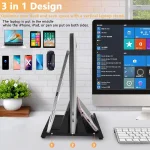 Soporte Vertical para Laptop con Base Ajustable - Image 3