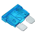 Fusible Automotriz 15A, Color Celeste