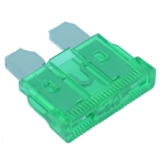 Fusible Automotriz 30A, Color Verde