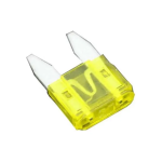 Mini Fusible Automotriz 20A, Color Amarillo
