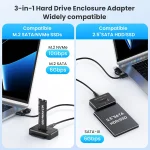 Estación de Acoplamiento USB para Unidades de Almacenamiento HDD de 2.5", SSD de 2.5" y M.2 - Image 5