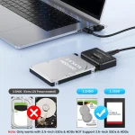 Estación de Acoplamiento USB para Unidades de Almacenamiento HDD de 2.5", SSD de 2.5" y M.2 - Image 4