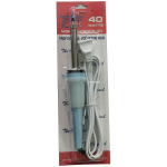 Cautín Tipo Lápiz TMC 40W con Rosca, Celeste