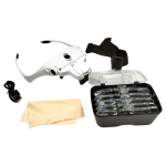 Lupa de Cabeza Recargable con 2 Led, 9892B2C