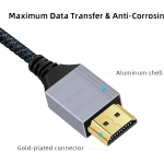 Cable HDMI Macho a HDMI Macho 4K de 30CM - Image 2