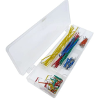 Protoboard de 1 Galleta con Base + Kit de 140 Puentes de Distintas Medidas para Protoboard - Image 2