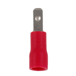 Terminal Macho 22-16AWG, Color Rojo