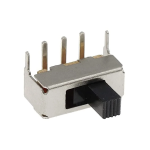Mini Switch Deslizable Horizontal de 1 Polo, 2 Tiros, 2 Posiciones