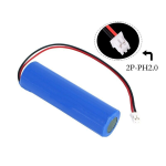 Batería Recargable de Litio 3.7V, 500 mAh, con Cable JST, 14500
