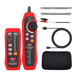 Kit de Probador de Cable de Red RJ45 + Tester Detector de Continuidad, UNI-T UT683 KIT