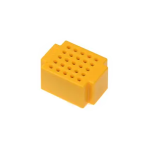 Mini Protoboard de 25 Puntos, Color Amarillo, ZY-25