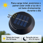 Lámpara Solar Colgante para Exteriores - Image 3