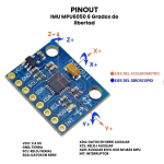 Módulo Acelerómetro y Giroscopio MPU6050, GY521 - Image 3