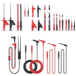 Kit de Cables de Prueba para Multímetro + Accesorios