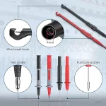 Kit de Cables de Prueba para Multímetro + Accesorios - Image 2