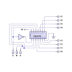 Decodificador y Demultiplexor 74LS139, TTL - Image 3
