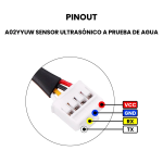 Sensor Ultrasónico a Prueba de Agua SEN0311, A02YYUW - Image 4