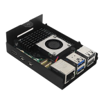 Case para Raspberry Pi 5 + Disipador y Ventilador, Color Negro - Image 2