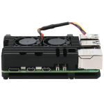 Carcasa de Aluminio para Raspberry Pi 5, Color Negro - Image 4