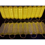 Módulo de 12 Led Ovalados Impermeables, 2.4W 12VDC, Color Amarillo - Image 2
