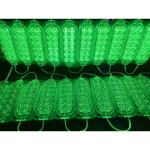 Módulo de 12 Led Ovalados Impermeables, 2.4W 12VDC, Color Verde - Image 2