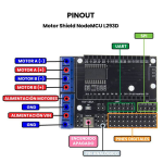 Motor Shield NodeMCU L293D - Image 3